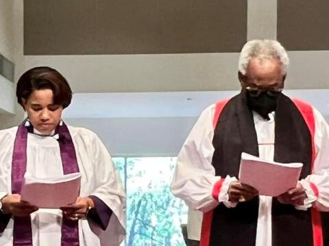 Dean Howell And Bishop Curry