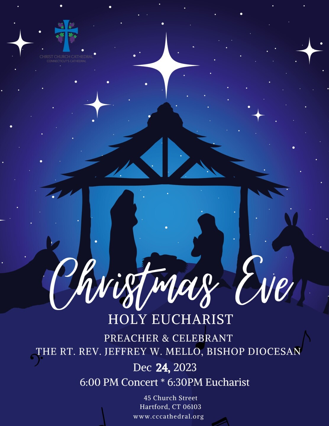 Christmas Eve concert and Eucharist